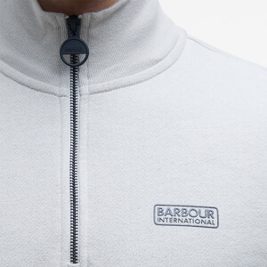 Barbour International Essential Concrete Half-Zip Sweatshirt